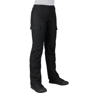LA Police Gear Stretch Ops Women's Black Tactical Pants - Size 0-2 Short